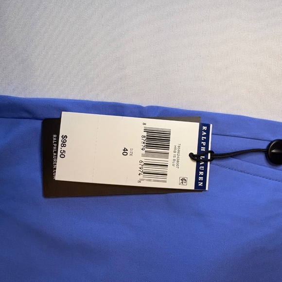 RLX Ralph Lauren Classic Fit Golf Blue Shorts-NWT Size‎ 40 - Picture 6 of 7